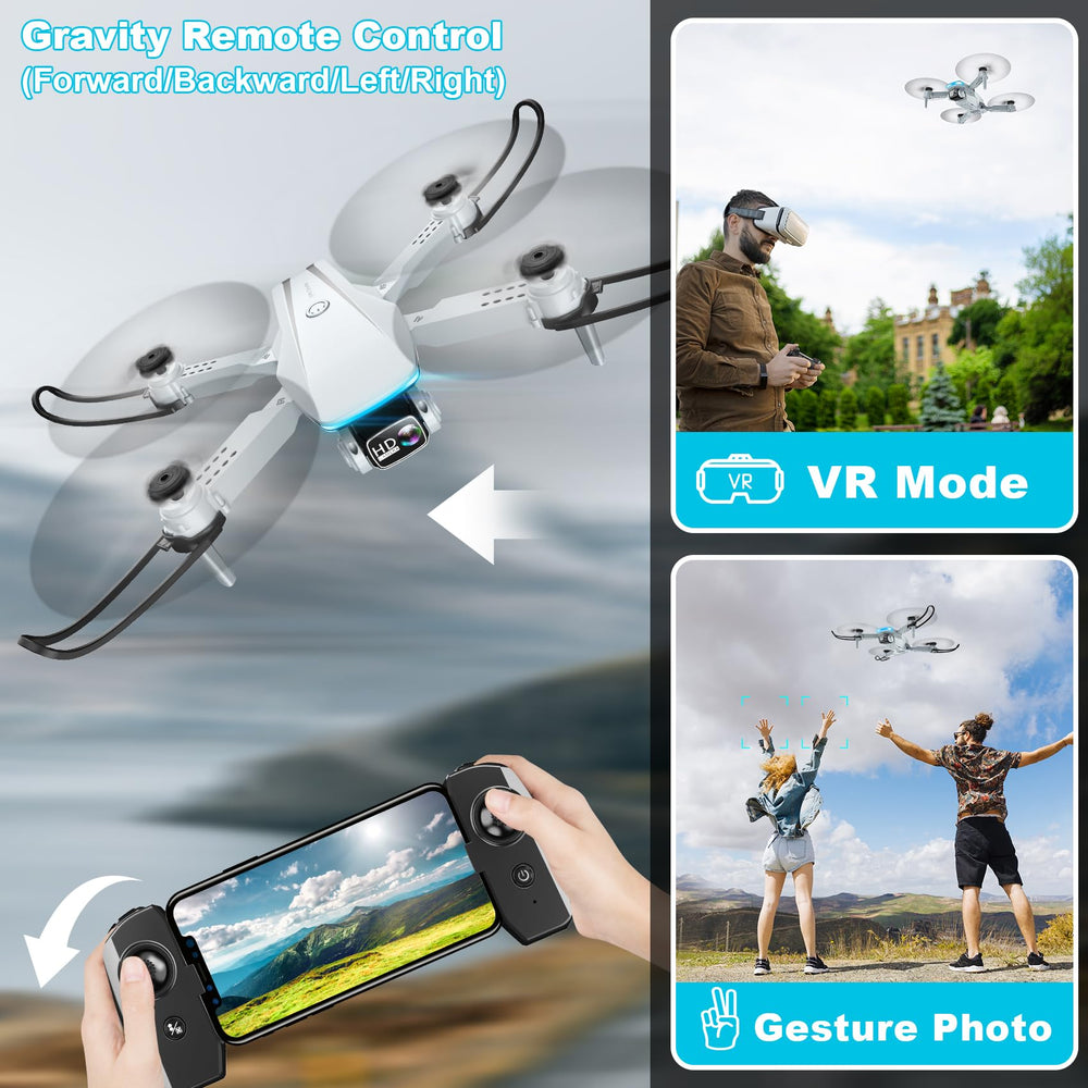 Oddire drone gravity control offers intuitive movement for beginners