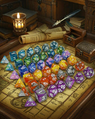 ODINROLL tabletop gaming scene suggests versatile RPG use