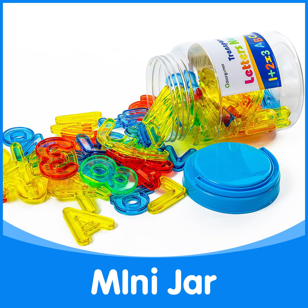 Odoorgames 2-inch pieces easy for little hands to grab.