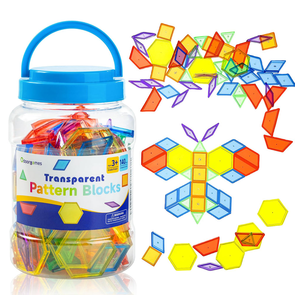 Odoorgames vibrant pattern blocks as a versatile educational tool and gift idea