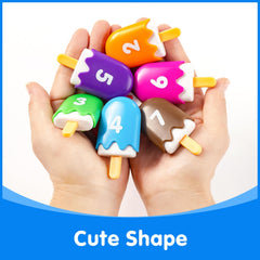 Odoorgames numbers and words matching game supports early literacy and numeracy.