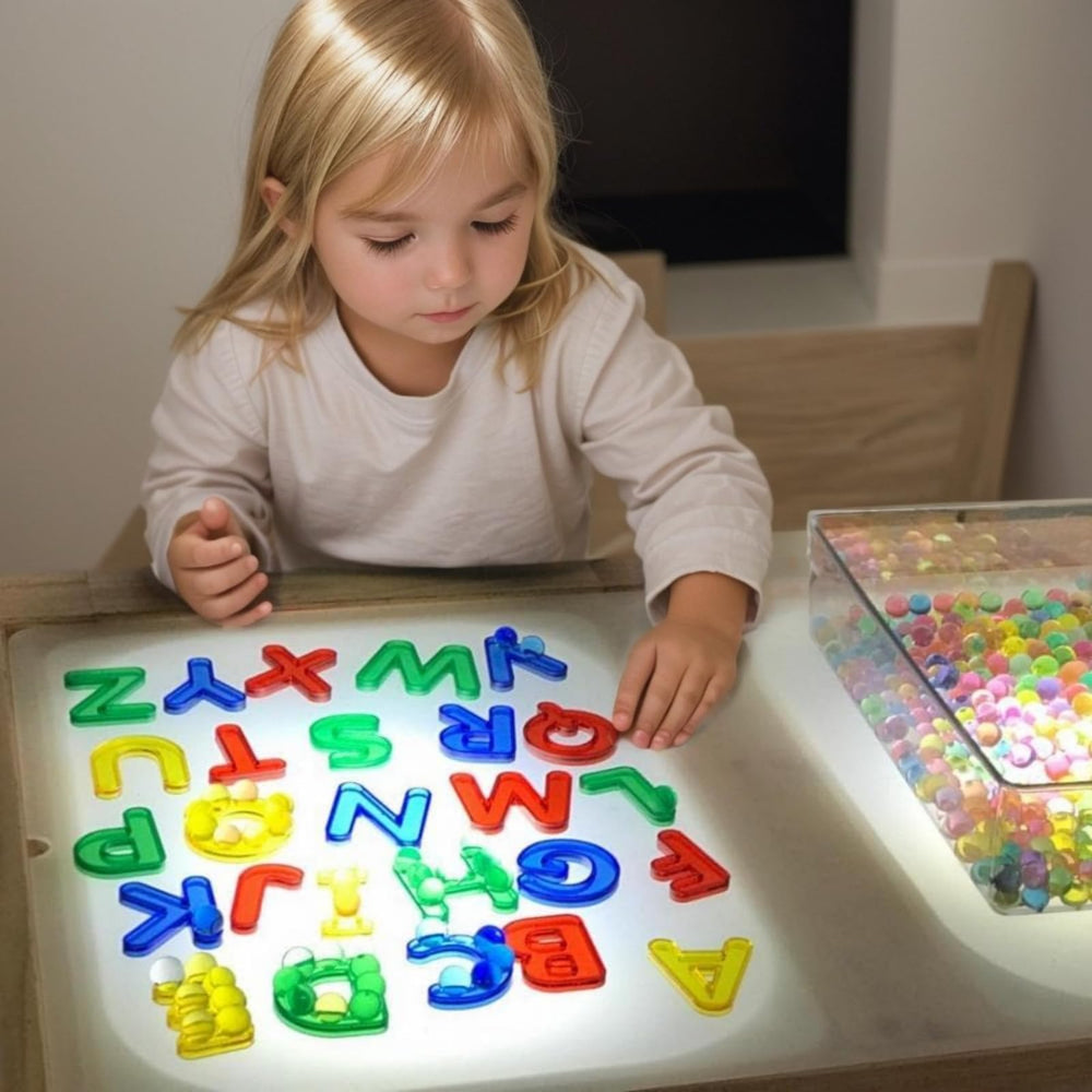 Odoorgames preschool-friendly letters and numbers for spelling and counting.
