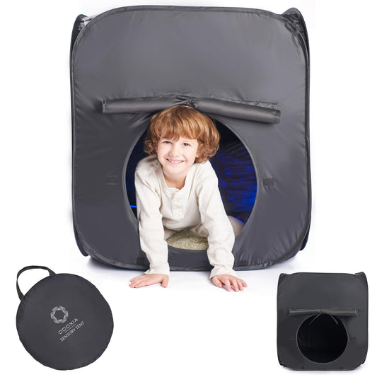 ODOXIA Sensory Tent blackout design creates a quiet retreat for kids.