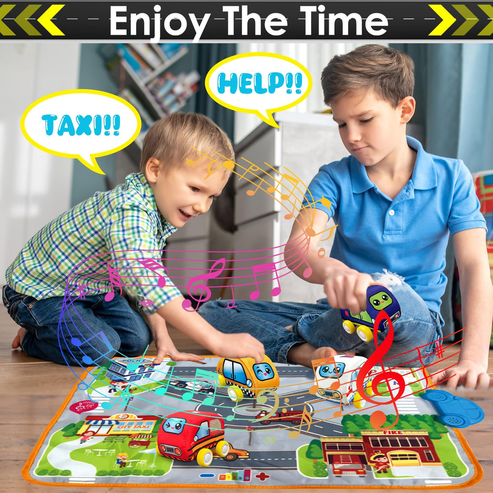 oeleoyi soft cars bright colors and illustrations to spark imagination.