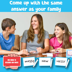 OFF TOPIC family night setup shows a portable, cozy setup perfect for gatherings.