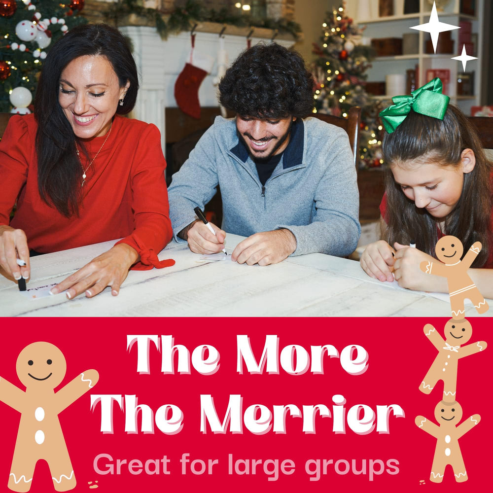 OFF TOPIC Last Christmas anonymous guessing prompt setup at a party.