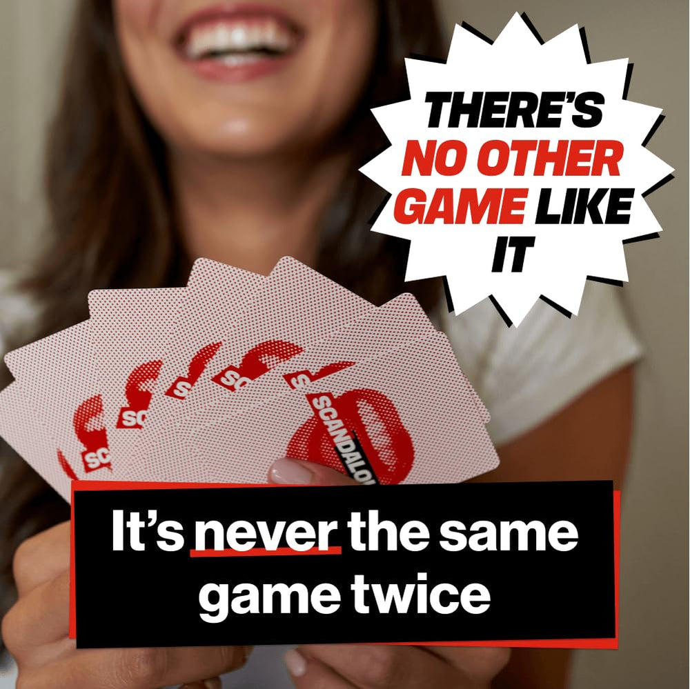 OFF TOPIC Scandalous reaction cards spread ready for witty punchlines