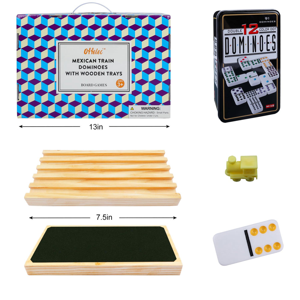 Offelec wooden tile holders keep tiles organized and private during rounds
