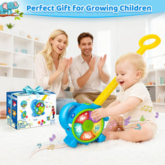 Officygnet Musical Elephant safe ABS design with smooth edges.