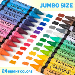 Officygnet non-toxic wax crayons designed for safe, creative play.