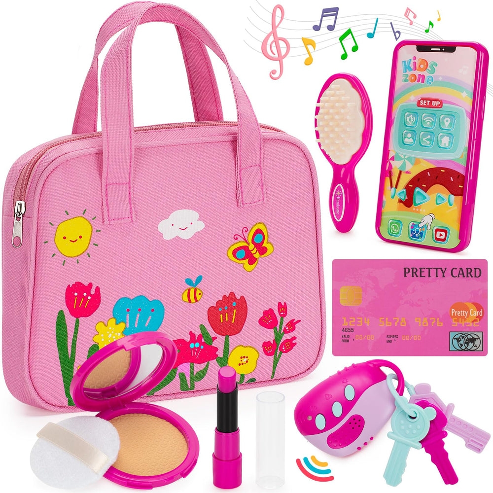 Officygnet Play Purse handbag and toy smartphone spark imaginative play and motor skills