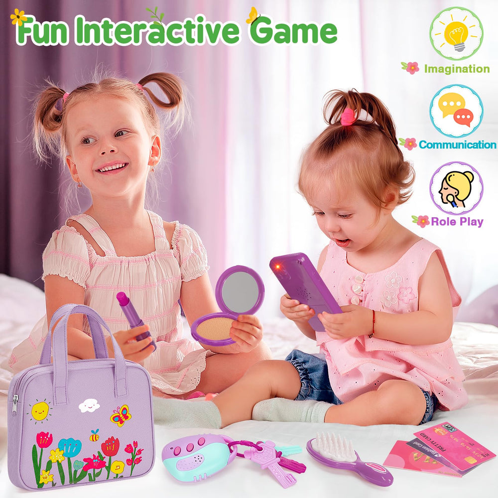 Officygnet toy smartphone with lights for interactive role-play