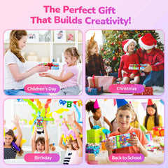 OFFISYS Family-friendly magnetic tiles foster collaborative play