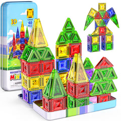 OFFISYS Sparkling Diamond mini tiles travel case for portable STEM play