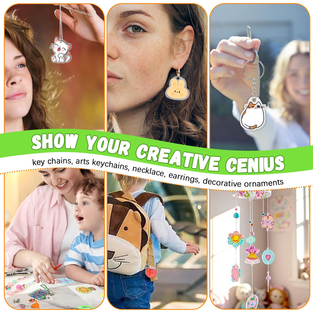 OFNMY Creative shrinky dink ideas and project possibilities.