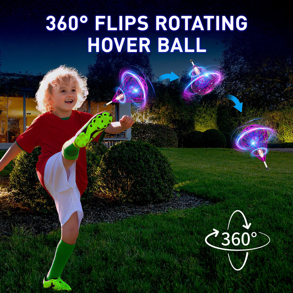 OFUN Flying Orb Ball performs 360 flips with simple motion.