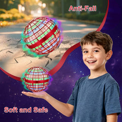 OFUN orb-ball boomerang during returning arc for family play.