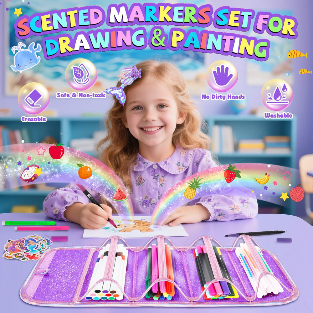 OFUSUY Mermaid jewelry set sparks dress-up and imaginative storytelling