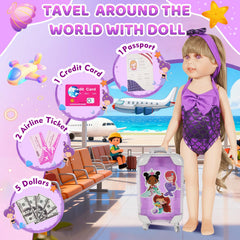 OFUSUY mermaid jewelry set adds shimmering sparkle to outfits.
