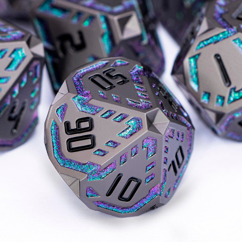 OGCOPHEN D10 0-9 die shows sleek numerals and balanced rolls.