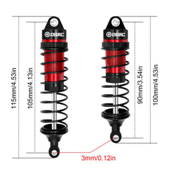 OGRC shocks compatible with Traxxas 1/10 Slash (#5862) upgrade kit