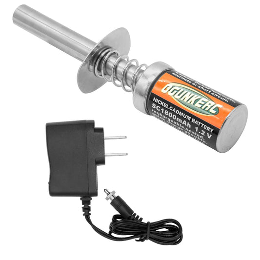 OGUNKE nitro glow plug igniter with compact design for quick ignition.