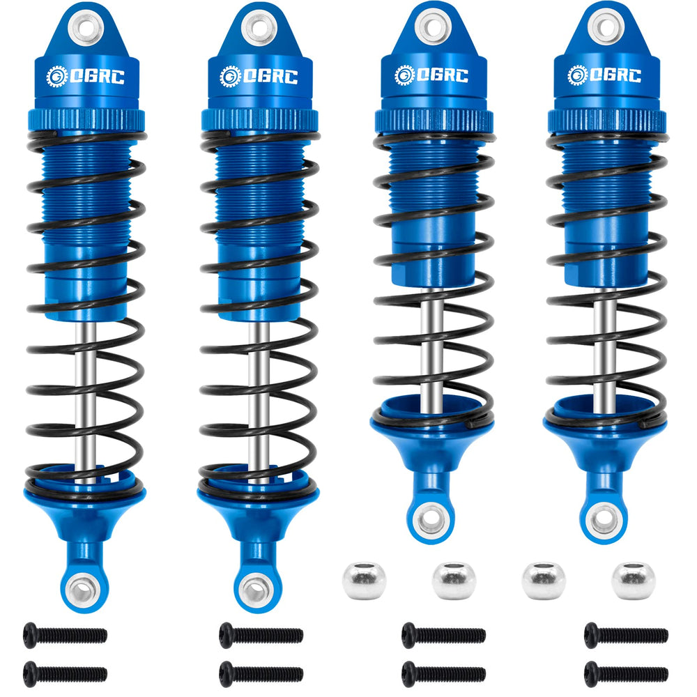 OGUNKE OGRC oil shock absorber blue in action for smoother off-road handling