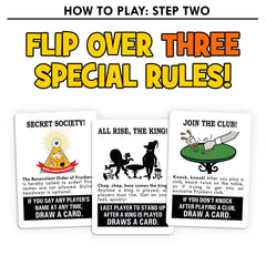 Oh Fruck! special-rules cards close-up highlighting evolving twists.