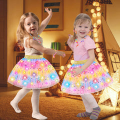 OHARLOBE light-up princess dress for magical, glow-in-the-dark moments