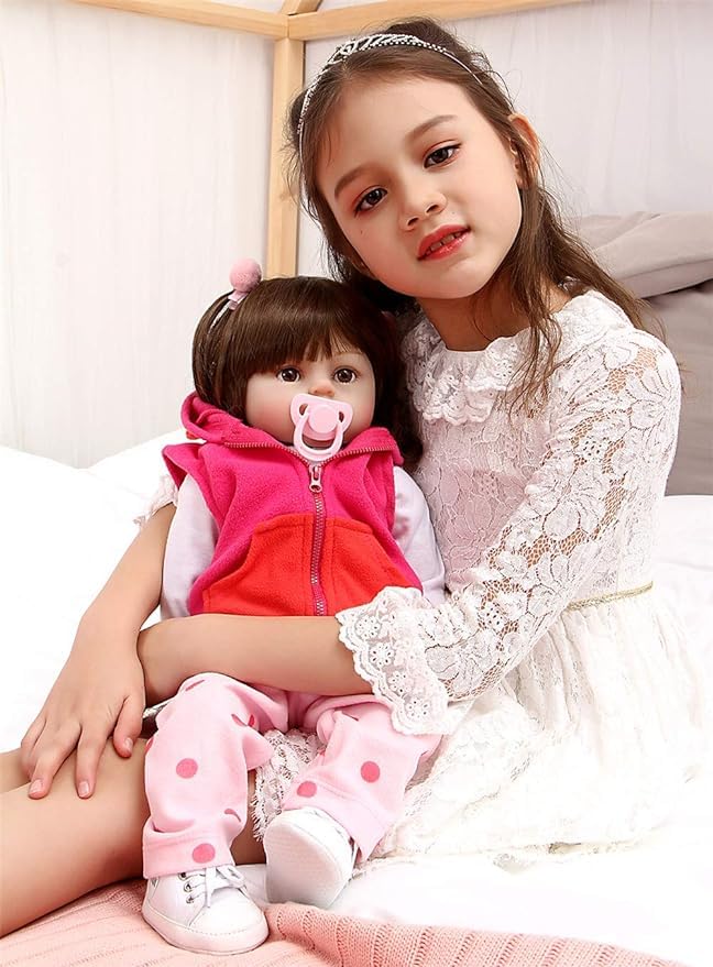 Ohijgn 5-piece outfit set complete dress-up option for 17-22 inch dolls
