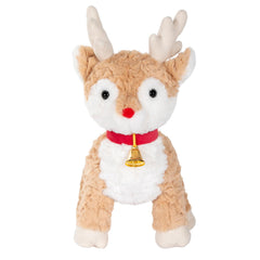 OHKIDS lightweight reindeer plush 12.6-inch easy transport