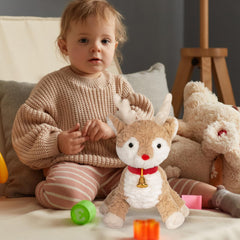 OHKIDS soft ears deer plush ideal for safe pretend play