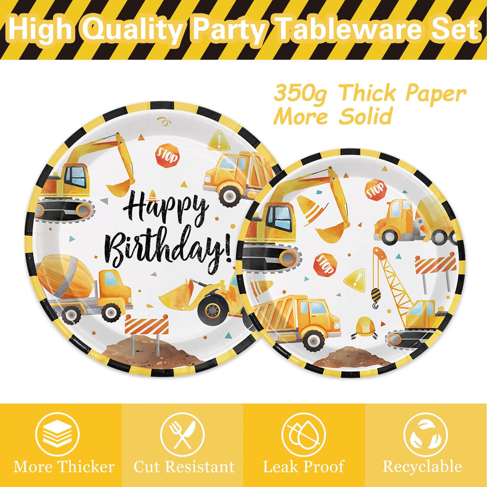 Oigco construction cups provide spill-minimizing sipping and party-ready serving.