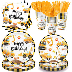 Oigco construction 9-inch plates offer sturdy dining for kids with quick cleanup.