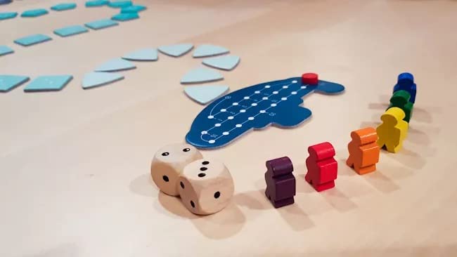 Oink Games Deep Sea Adventure pocket-sized packaging for quick setup anywhere.