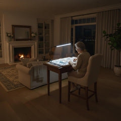 OIRBOEUS durable puzzle station backed by a 1-year warranty.