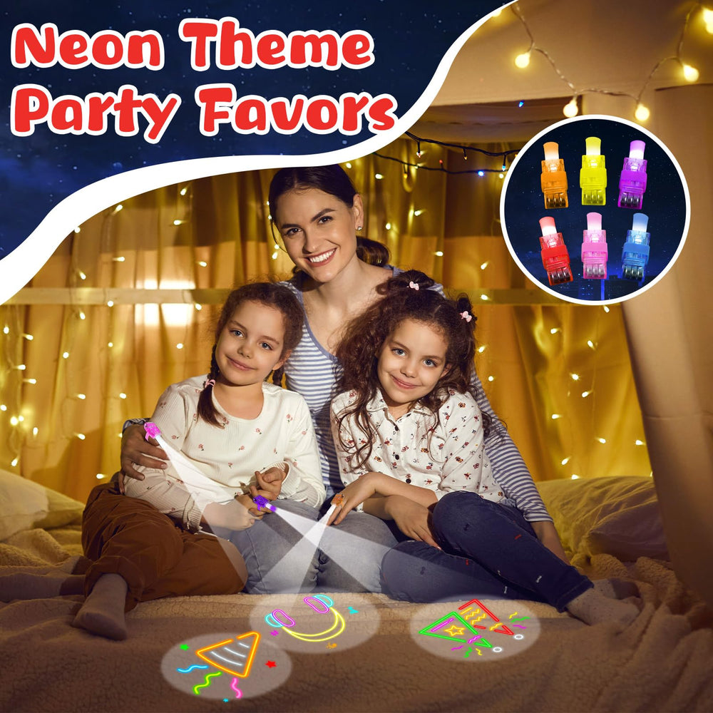 Oitnlaughter Neon party favors bulk pack ideal for birthdays and classroom prizes.