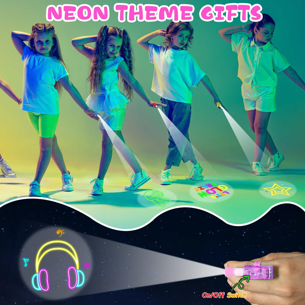 Oitnlaughter Glow-in-the-dark lights create bright party ambience for any event.