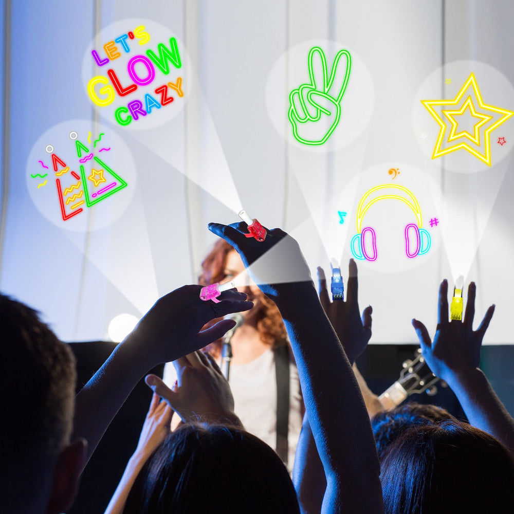 Oitnlaughter Neon-themed toy lights spark memorable moments at parties.