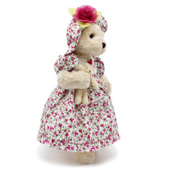 Oitscute teddy bear with ultra soft plush fur for comforting hugs