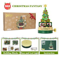 Oiuros LED light kit for the music box with batteries not included