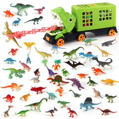 Oiuros dinosaur truck toy with capture mouth sparks imaginative pretend play.