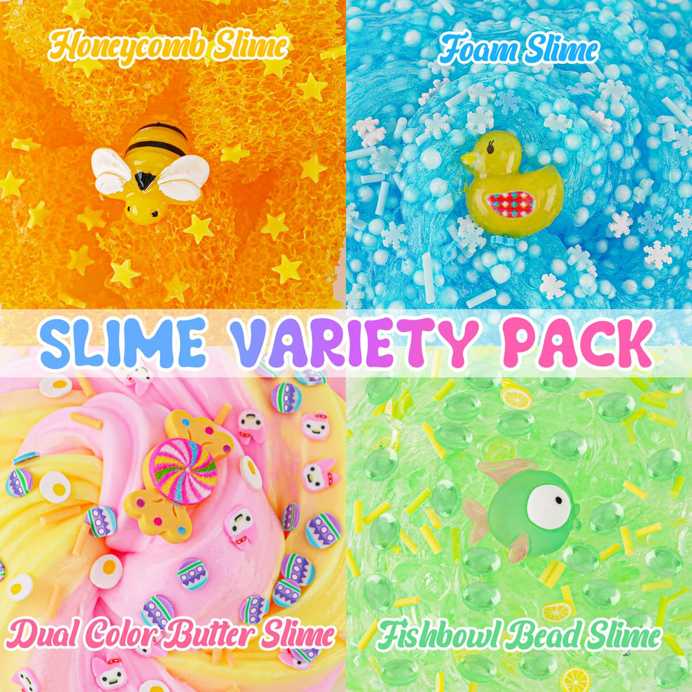 Okaybee slime ice cream cloud slime with fluffy texture for imaginative play