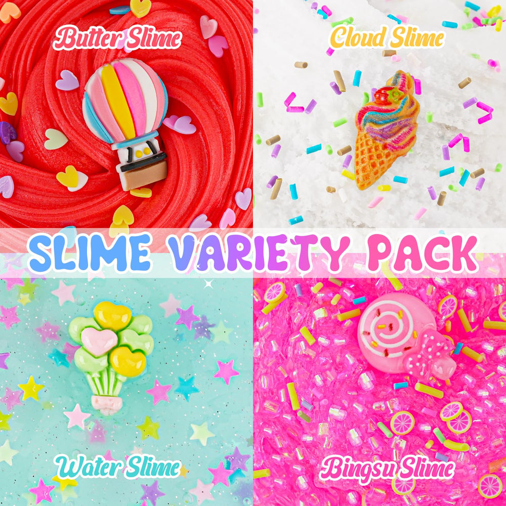 Okaybee slime red butter slime for smooth stretching and quick setup