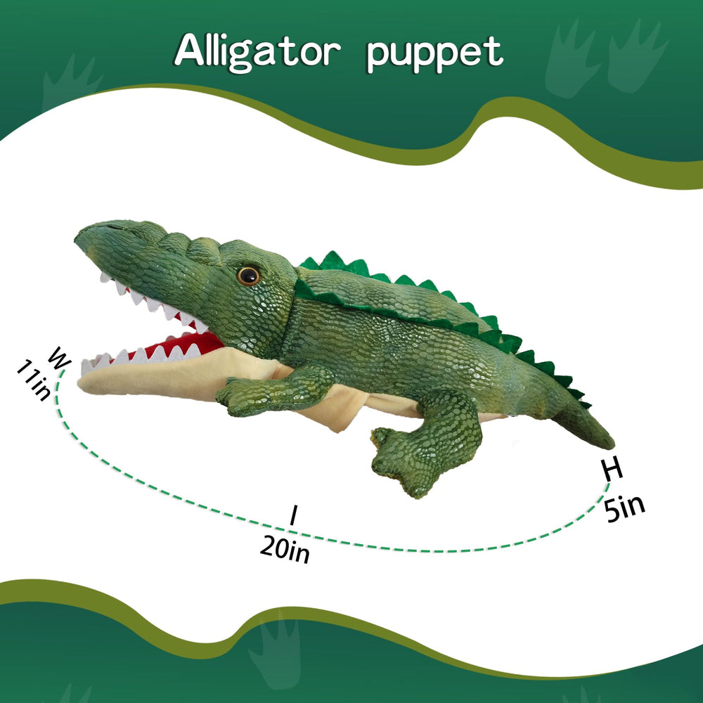 Okegztoa axolotl puppet with detailed face for imaginative play