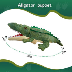 Okegztoa axolotl puppet with detailed face for imaginative play