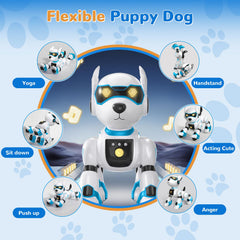 okk Robot Dog programmable actions inspire creativity through sequences.