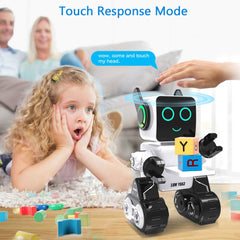 okk robot toy singing session lets kids hear friendly tunes and phrases