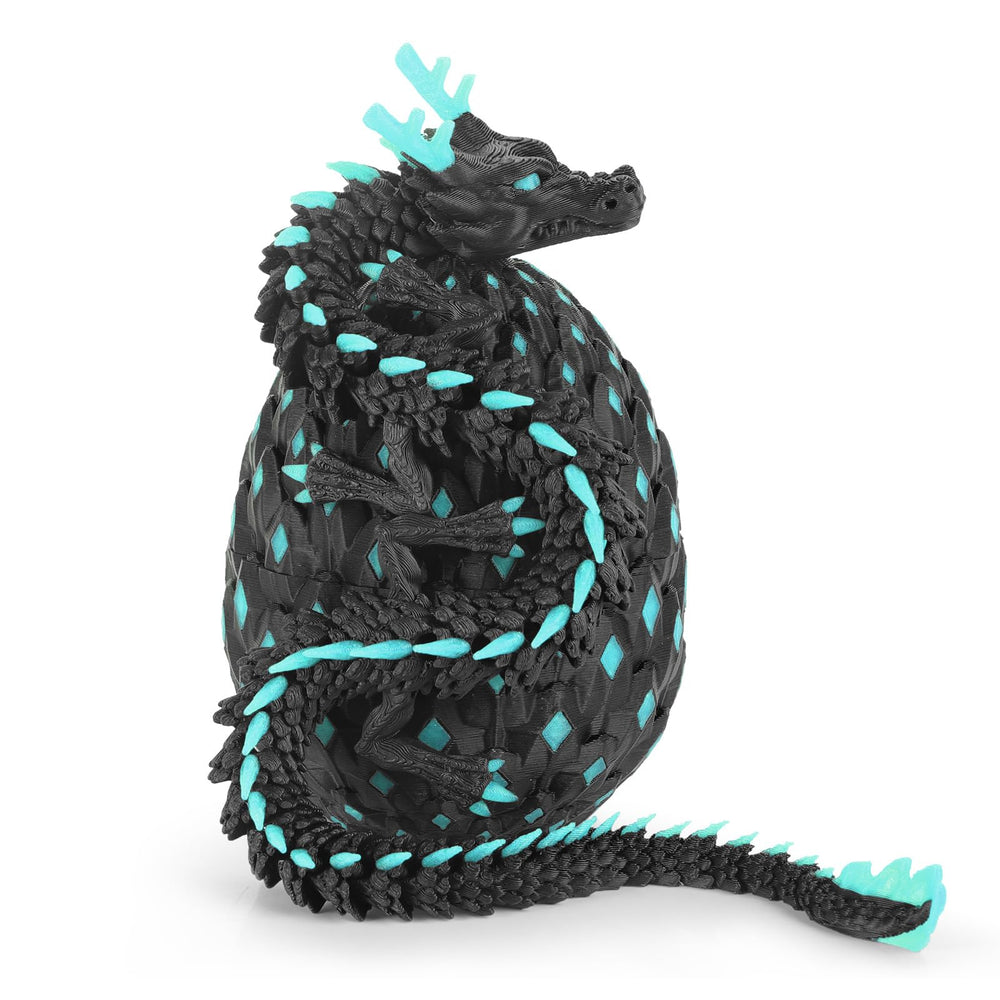 OKYUK dragon egg glow in the dark display, ideal for ambient desk decor.