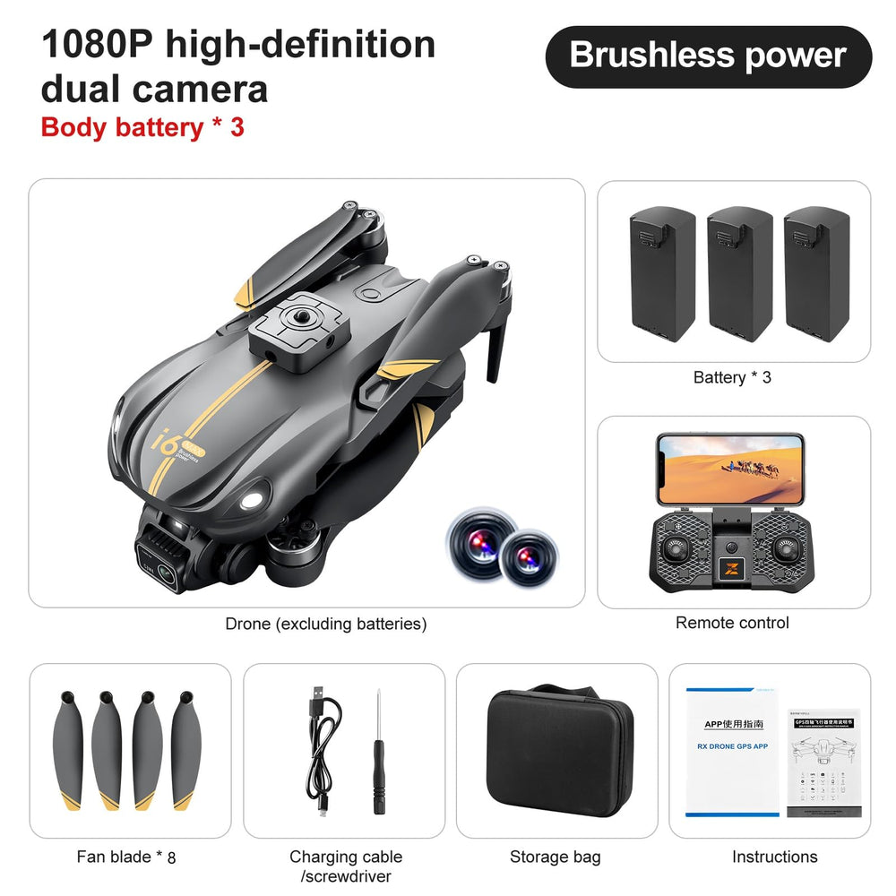 OKYUK three-battery setup extends flight time for longer outdoor sessions.